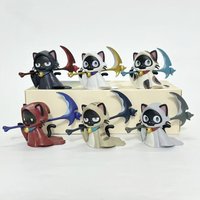 Genuine Grim Reaper's Scythe Kawaii Cat Ghost Blind Box Anime Cartoon Birthday Gift Desktop Decor Trendy Toys Collection