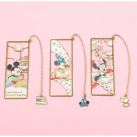 Anime Disney Cute Mickey Minnie Bookmarks Metal Book Mark Collection Gift for Book Enthusiasts Stationery School Supplies