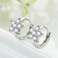 925 Sterling Silver Earrings Good Quality for Women Wedding Engagement Fine Jewelry Luxury 5A Zircon Accessories Gifts Earrings