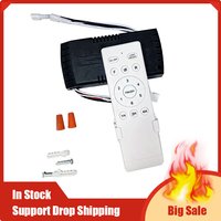 N13R HOT Universal Ceiling Fan Remote Control Kit Replacement, 6-Speed & Timing, Remote Replacement for DC Ceiling Fan Light