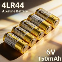 20pcs 4LR44 6V Alkaline Batteries, Compatible with L1325/4AG13/4A76, for Car Remotes, Watches, Toys, Calculators