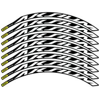 AliExpress NONE Road Bike AKSIUM DISC Brake Wheel Set Stickers Road Rim Decals Cycling Waterproof Decorative Sticker Bicycle Accessories