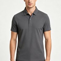 Men's Breathable Short Sleeve Polo Shirt Solid Color Collared T-Shirt Slim Fit Casual Office Work Business Basic Daily Wear Top