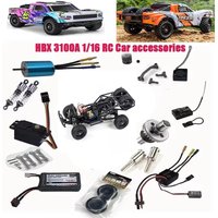 HBX 3100A RC Car Spare Parts Receiver Tire ESC Motor Remote Controller Servo Charger Gear Drive Shaft Differential Wheel Cup