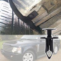Car Engine Undertray Bumper Wing Splashguard Shields Fixing Carpet Clip Push For Land Rover Range Rover P38A L322 1994 - 2012