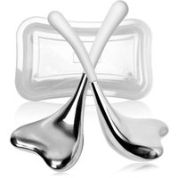 Ice Globes Spoon Massager Facial Skin Care Freeze Tool Stainless Steel Face Beauty Cryo Roller Cooling Massage Spa Ball