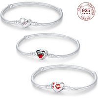 New Bracelet 925 Sterling Silver Love Bracelet Original Charm Beaded Jewelry DIY Jewelry Making Gift For Women