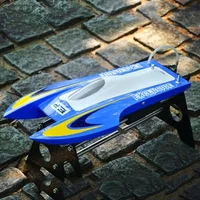 Remote Control Cat Boat Fiberglass Hull DIY RC Boat Model Toy Gift Paint Decal Shrimp Hull Speedboat Model Accessories