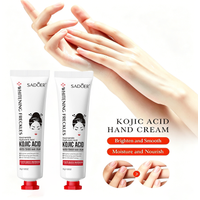 SADOER Kojic Acid Hand Cream Deep Moisturizing Nourishing Hydrating Anti Dry Crack Soft Smooth Hand Skin Lotion 30g