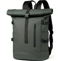 Fashionable and Trendy Rolled Up Backpack for Men, Large Capacity Travel Backpack, College Commuting Computer Backpacks