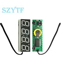 LED RX8025T Digital Clock Temperature Voltage Module DIY Time/Thermometer/Voltmeter DC 5-30V For Arduino