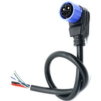 AliExpress DIVEDEER M25 2+4 Battery Connector Bike Sharing Male With 50cm Line Energy Storage Cable E-blike Electric Lithium Battery Charging Plug