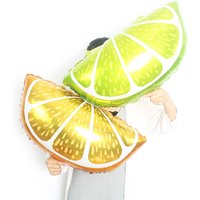1 Pcs Tropical Fruit Balloons Lemon Orange Ballon Pineapple Decor Aluminum Film Baby