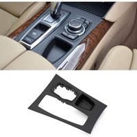 For BMW X5 E70 X6 E71 2006-2014 LHD New Middle Console Gear Shifter Trim Panel Cover ABS 51166954947 51169164485 car accessories