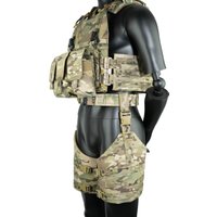 Tactical Equipment Mounting Plate Leg Mounting Plate Molle Accessory Leg with Leg Binding and Sinking Accessory