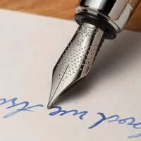 New Pfizer Nuun LOOM Fountain Pen Nibs EF F M Silver Tip Office Writing Ink Pen Nib Student Student Business Stationery