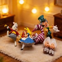 Alice'S Blind Box Action Doll Anime Decoration Scale Model Jewelry Anime Series Birthday Gift Furniture Decoration Ornament