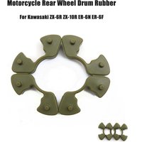 For Kawasaki ZX6R ZX10R ER6N ER6F ZX-6R ZX-10R ER 6N 6F Rubber Buffer ZX 6R 10R Motorcycle Rear Wheel Drum Rubber Hub Damper image 4