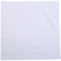 28x28cm Men Women Cotton Handkerchiefs Solid White Hankies Pocket Square Towel