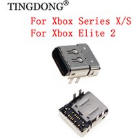 USB Type-C Charger Socket Port For Xbox Series X S For Xbox Elite 2 Gamepad Controller USB-C Charging Tail Plug Connector