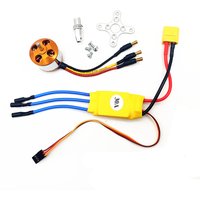 XXD A2212 A2208 930KV 1000KV 1400KV 2200KV 2700KV Brushless Motor with 30A Brushless ESC Motor Speed Controller for RC FPV Drone