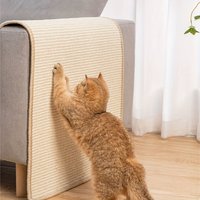 1pcs Sisal Cat Scratching Board Sticks to the Wall Does not drop chips Scratches the Sofa Protection vertical Claw Grinding Mat