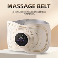 Heated ems belt smart abdominal fitness device