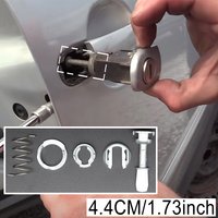 Door Handle Lock Cylinder Barrel Paddle Rubber Seal Repair Kit 44.4MM Kit For Golf 4 1997 - 2006 Bora Jetta A6 4B Fabia 6Y Polo