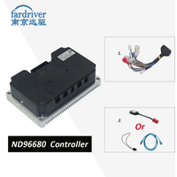 Fardriver ND96680 BLDC 96V 680A Programmable Electric Motorcycle Controller For 4-6KW QSMotor Scooter Accessories