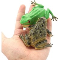 Realistic Frog Toy Animals Figures Weird Prank Stuff Gag Gifts Funny Novelty For Kids Boys Girls Party Favors