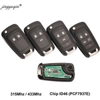 jingyuqin 2/3/4/5 Buttons Car Remote Key DIY for OPEL/VAUXHALL Astra J Corsa E Insignia Zafira C 2009-2016 315 / 433MHz PCF7937E image 4