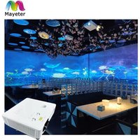 3D 4D Holographic Display Projector Hologram Movable immersive bedroom restaurant Interactive indoor Mapping Projection