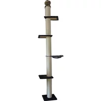 DIY Cat Tree Accessories Cat Scratching Post Scratch Support Ceiling Cat Climbing Tower Platform Cat House Hammock Pet Furniture