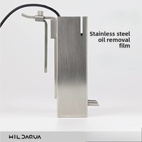 Stainless Steel Oil Removal Film Oil Absorber Aquarium Filter Fish Tank USB Built-in Hanging Filter Skimmer Aquarium Accessories