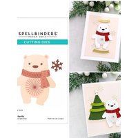 Christmas 2025 Bear Metal Cutting Dies For DIY Scrapbook Embossed Handcraft Paper Card Album Craft Template Supplies Decoration