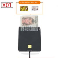 X01 Czytnik kart inteligentnych USB do kart bankowych IC/ID EMV Wysoka jakość dla systemu Windows 7 8 10 Linux OS USB-CCID ISO 7816