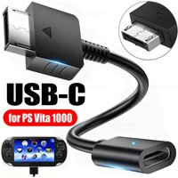 USB C Cable for Playstation Vita 1000 Console Charging Adapter Type C LED Convert Cord Power Wire for PS Vita 1000 Accessories
