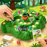 Hot Sale Fun Toy Rabbit Trap Upgraded Board Game Card Parent Child Interactive Gathering Creative Table Game Kids Birthday Gift