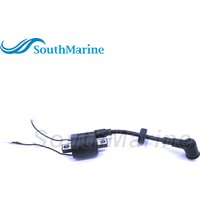 Boat Engine Ignition Coil Assy 6J8-85570-20/21 6E0-85570-00/01 for Yamaha 4HP 5HP 25HP 30HP 2-stroke Outboard Motor