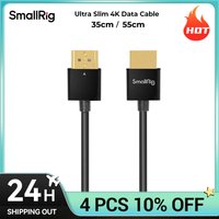 SmallRig Ultra Slim 4K 60HZ 2.0 Cable 33/55cm for DSLR/ Monitor/ Wireless Video Transmitter & Receiver 2956/2957