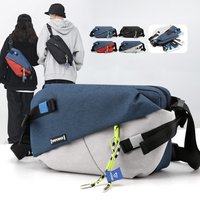 High Quality Nylon Panelled Waist Packs 2026 New Brand Unisex Chest Pack Casual Outdoor Travel Crossbody Bag Men Wasit Belt Bags