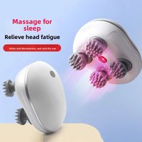 Portable Electric Head Massager Kneading Scalp Relax Scalp Massager Rechargeable Vibration Head Massage Machine Bathroom