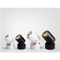 Spot lumineux LED rotatif à intensité variable de haute qualité, 1 pièce, réglage monté en surface, COB AC85-265V 10W 15W, lampe de plafond LED