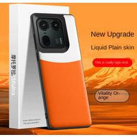 For Motorola Moto edge 50 Ultra Case New Soft Liquid Vegan Leather Grain Skin Protective Back Cover Case For Edge50 Ultra Shell
