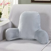 Comfort with Armrests Back Cushion Solid Color PP Cotton Lumbar Backrest Sofa Waist Support Seat Reading Time