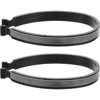 2Pcs Reflective Bicycle Leg Band Cycling Trouser Clip for Pant Legs Anti-Entanglement Night Riding Safety Cycling Trouser Clip