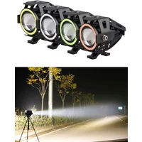 AliExpress KEVANLY 1pc LED Auxiliary Motorcycle Headlight Universal U7 Mini Spotlights DRL Driving Lamp Motorcycle Bicycle Lamp Accessories