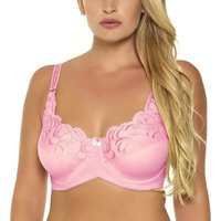 Women's Underwear Full Coverage Bras Plus Size Brassiere Embroidery No-padded Underwire Bralette 36-46C/D/DD/DDD/E/F/G