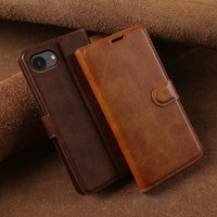 Premium Calf Leather Flip Case For iphone 17e 16e 16 17 Pro Max 15 Plus 13 mini 12 Air Phone Wallet Case Cover Coque Funda Shell