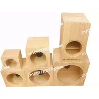 Car audio solid wood box modified speaker 1.5 3.5 4 5 6.5 inch 8 inch empty box body home speaker